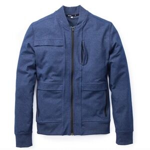 Public Rec Crosstown Bomber Jacket Men's Full Zip Sz L Pockets Casual Outerwear